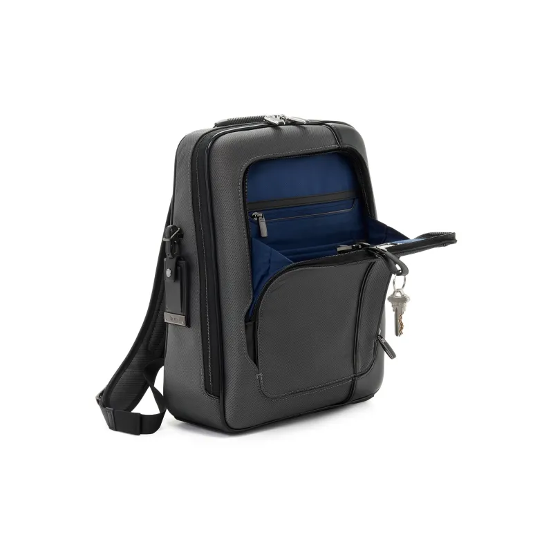 TUMI Arrivé Fabric Backpack Men's Titanium Gray-1