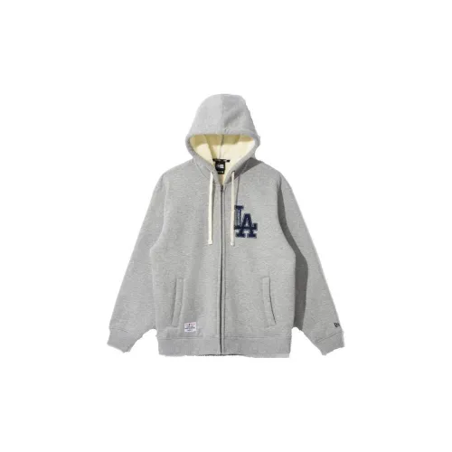 Mlb X New Era Los Angeles Dodgers Sweatshirts Unisex Khloe Gray