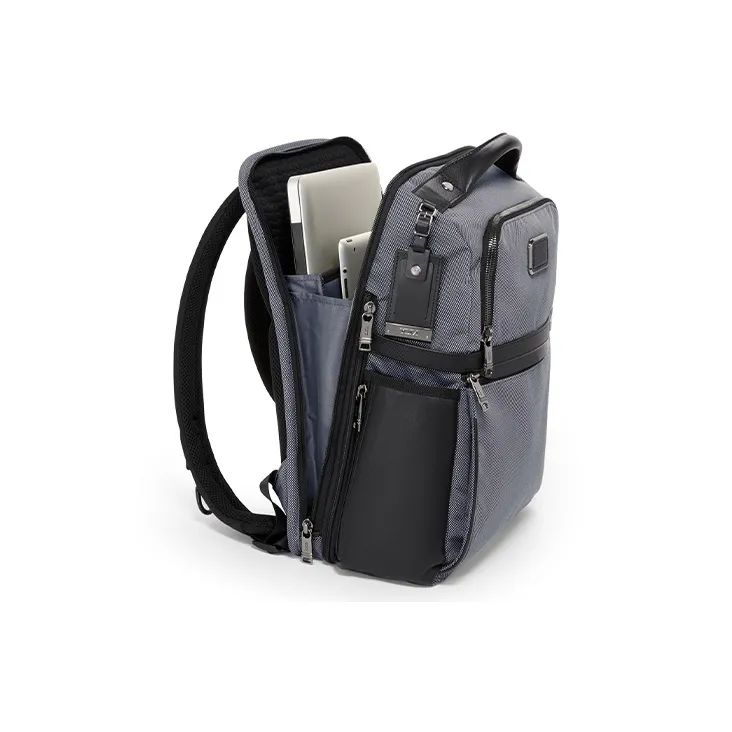 TUMI Fabric Backpack Large Size Men's Gray-2