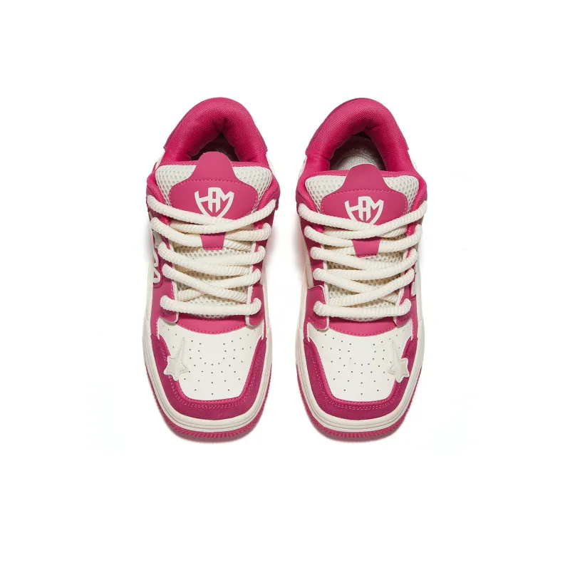 HUANG AIMIAO Square Toe Collection Low-Top Skateboard Shoes Unisex-18