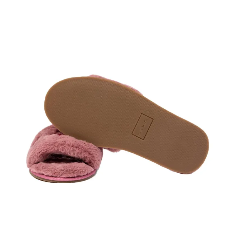 Paul Smith Rubber Sole Quiet Slide Slippers Women's Pink-4