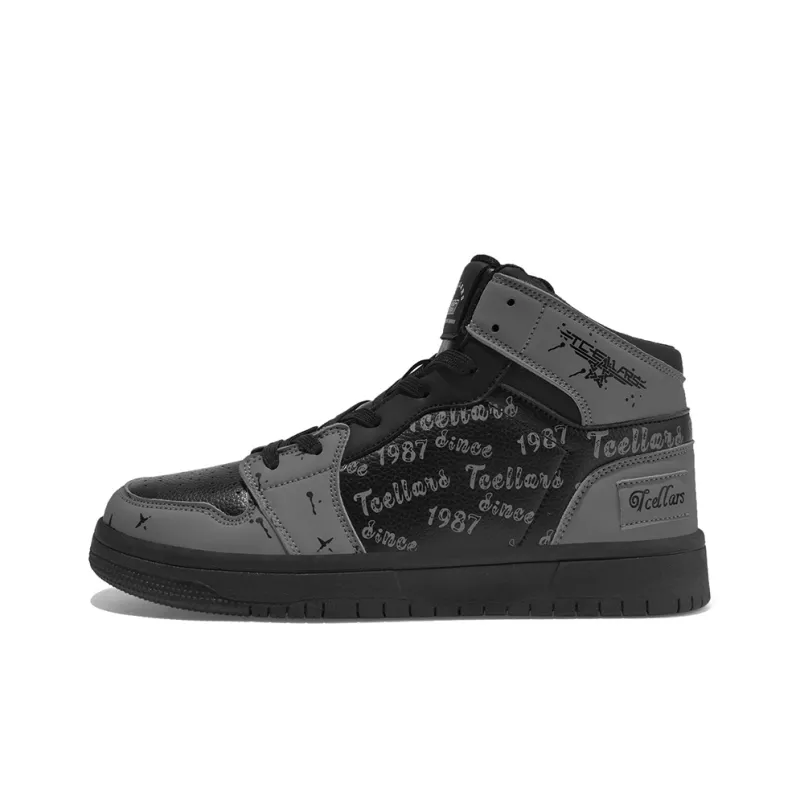 TCELLARS Mid Top Skateboard Shoes Unisex-1