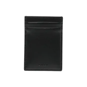 BALLY Logo-plaque Leather Cardholder