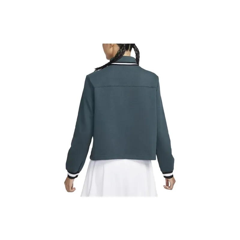 Nike Dri Fit Sweatshirt Women's Dark Green-1