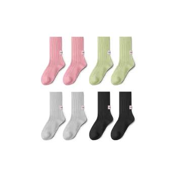 PLAN IN Unisex Mid-Calf Socks
