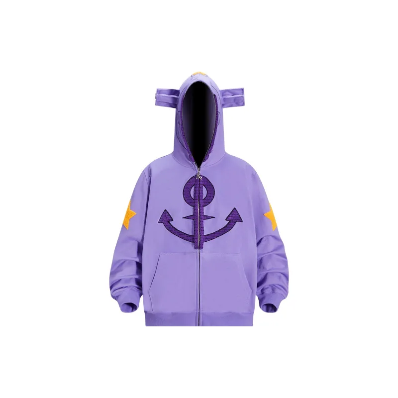 KAKAZZY Sweatshirts Unisex Purple-1