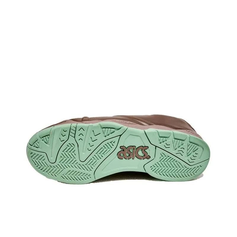 Asics X 8on8 Gel Fuse Slp Shoes 'Brown Aqua Green'-4
