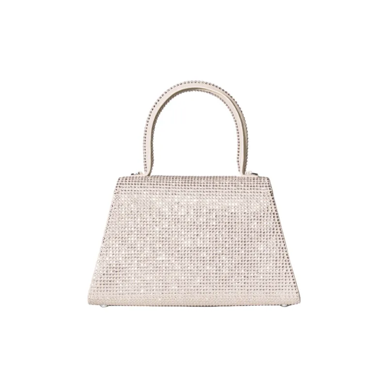 Self-portrait Synthetic Leather Envelope Bag Shoulder Bag Crossbody Bag Handbag Mini Women's Champagne-2