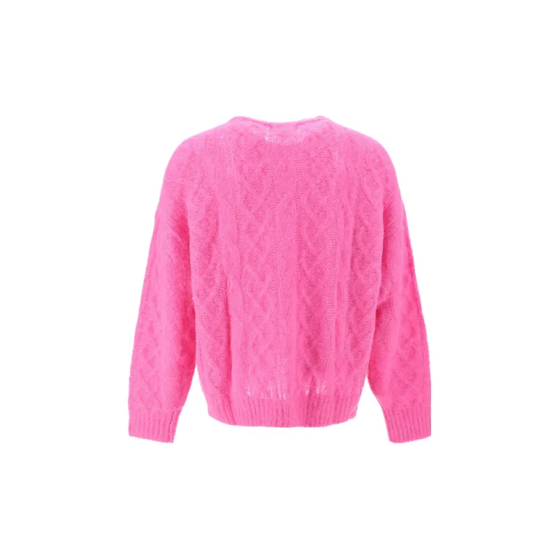 ISABEL MARANT Cableknit Crewneck Sweater-1