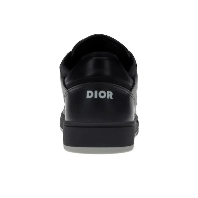DIOR B27 Low Black DIOR Oblique Galaxy Leather Grey-4