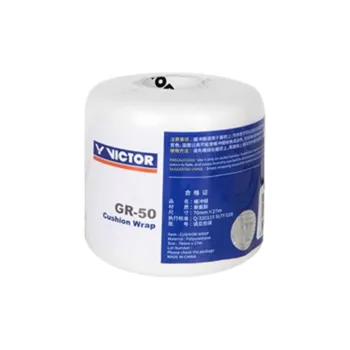 VICTOR Badminton Grip Tape White Polyurethane Thin