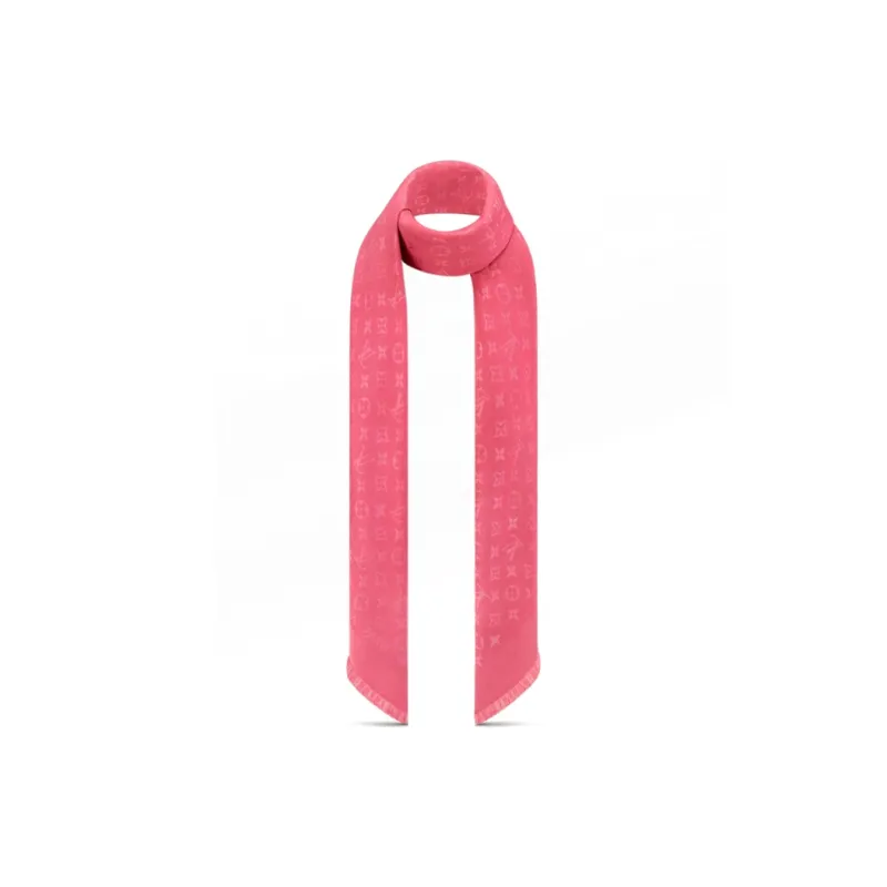 LOUIS VUITTON Monogram Classic Shawls Women's Pink-2