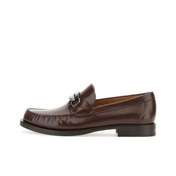 FERRAGAMO Fort Gancho Horsebit plaque Loafers