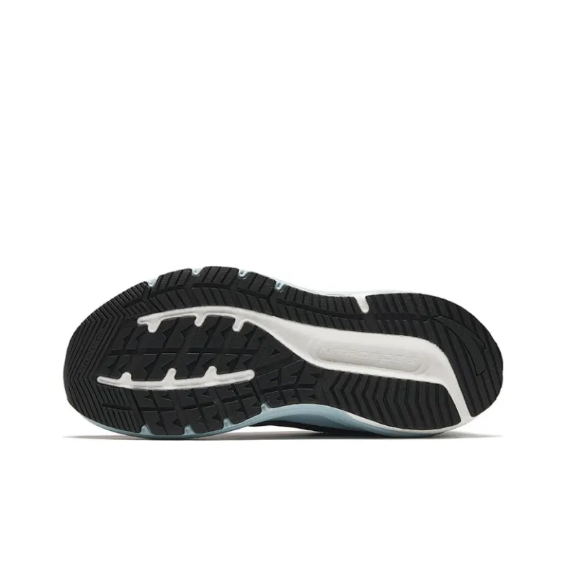 Anta Running Collection Slip Resistant Water Resistant Low Top Running Shoes Men's Black Cyan-4