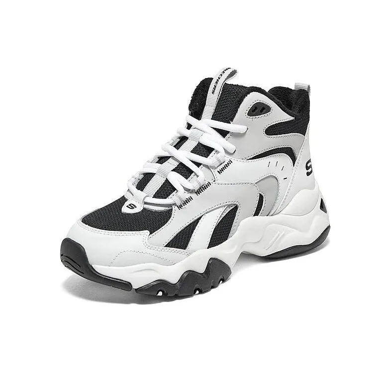 Skechers D'Lites Sneaker 'White Grey Black' Women's-2