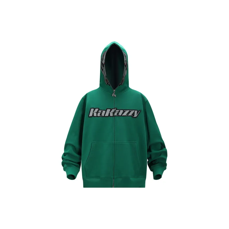 KAKAZZY Sweatshirt Unisex Dark Green-1
