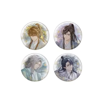 MIHOYO Tears Of Themis 'with You Listening To Treasures' Collection Tinplate Badge IP Merch