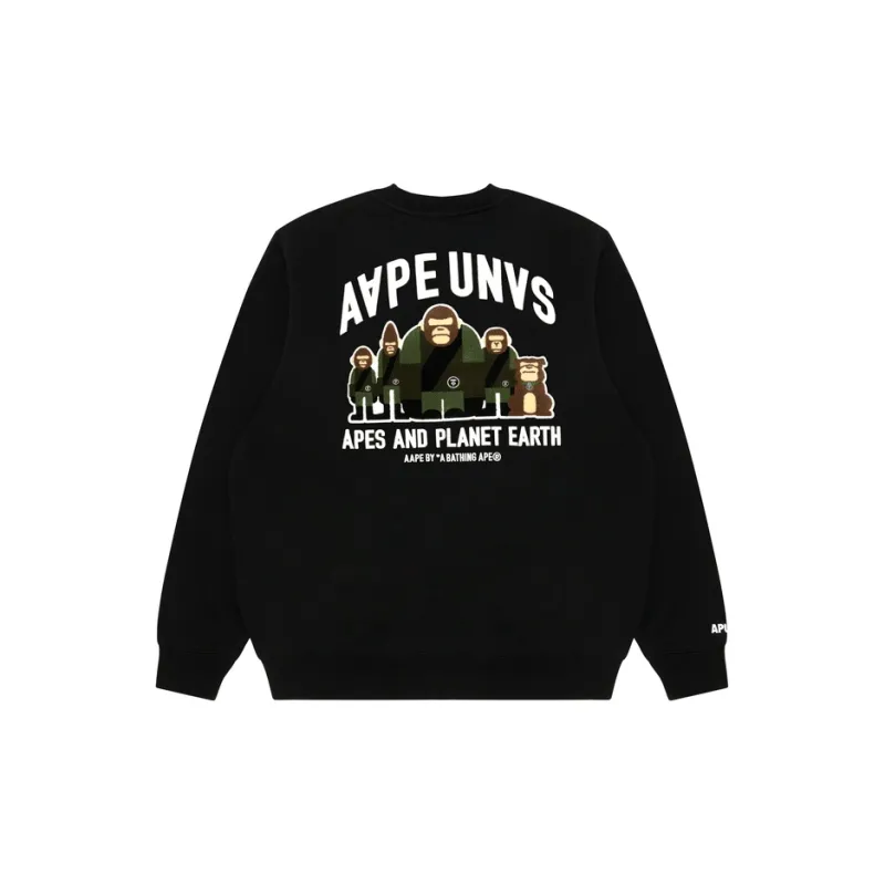 Aape Sweatshirts Men Black BKX-1