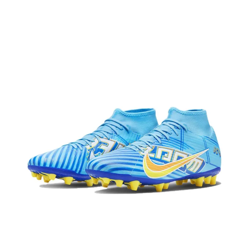 Nike Zoom Superfly 9 Blue Artificial Ground-2