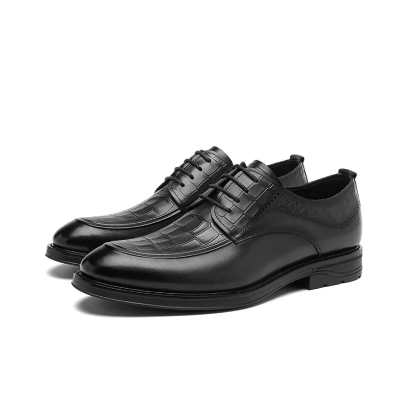 WEISHIBANGWEI Dress Shoes Men's Black-2