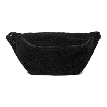 LiNing Polyester One Shoulder Crossbody Sling Bags Regular Unisex Black
