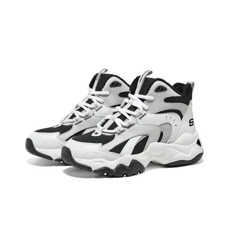Skechers D'Lites Sneaker 'White Grey Black' Women's-3