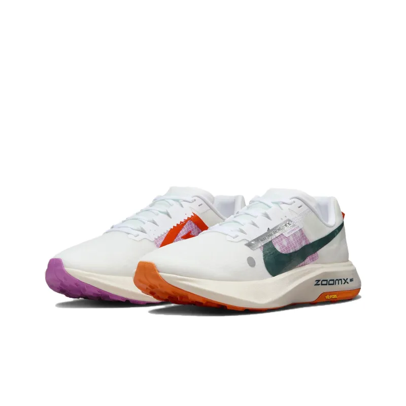 Nike ZoomX Ultrafly Trail White Safety Orange Vivid Grape-2