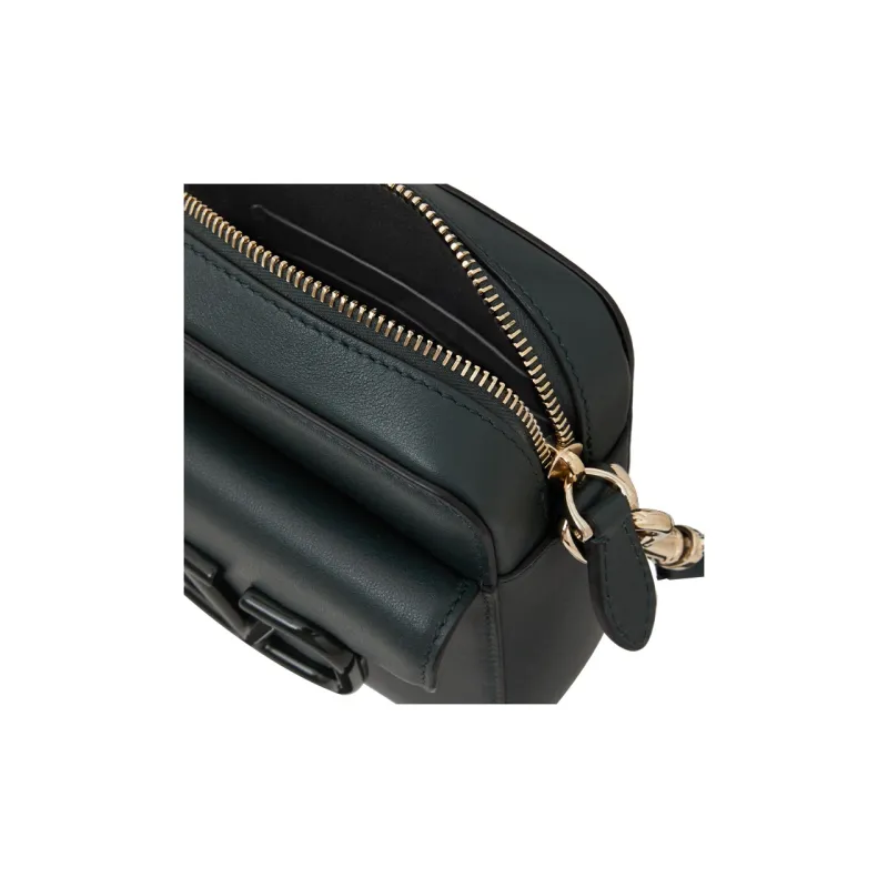 Valentino Calfskin Shoulder Bag Crossbody Bag Mini Women's Dark Green-5