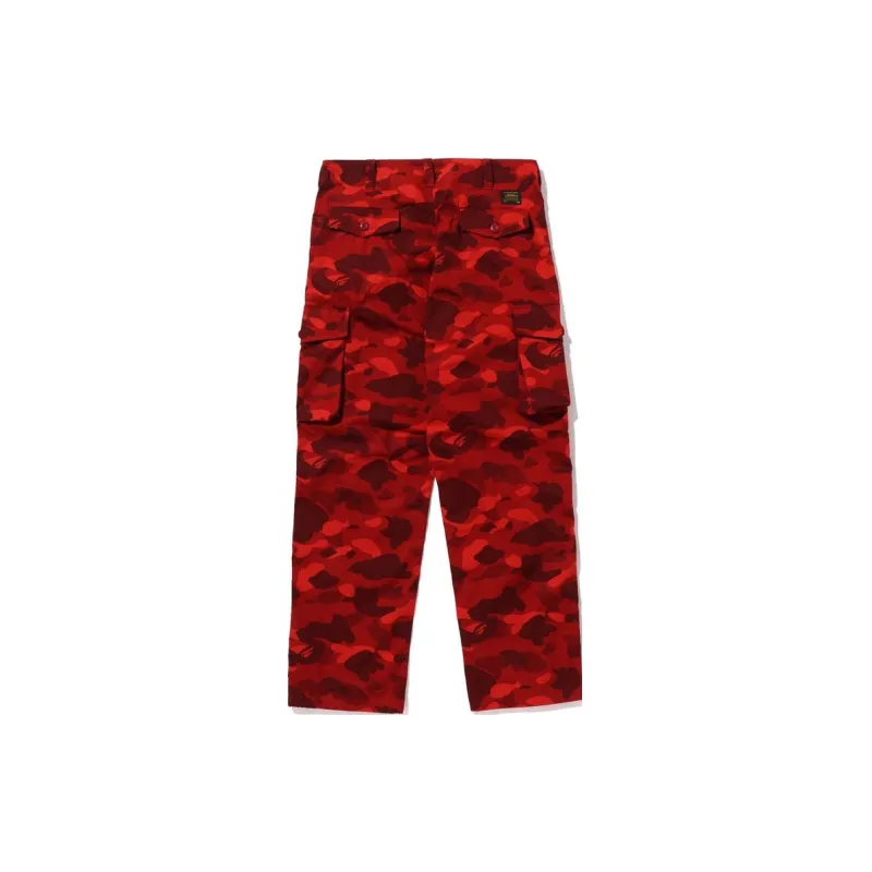 Bape Color Camo 6 Pocket Pants-5