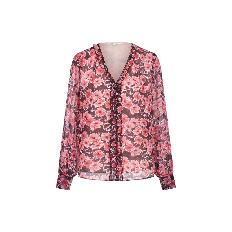 JZ Juzui Chiffon Shirts Women's-3