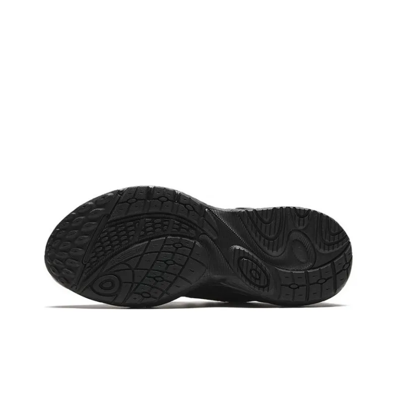 Anta Star Cushioning Breathable Low Top Chunky Sneakers Women's Black-1