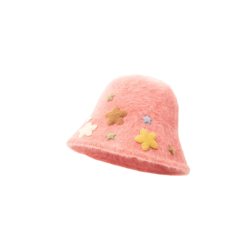 BAIJUAN Polyester Bucket Hats Women's-3