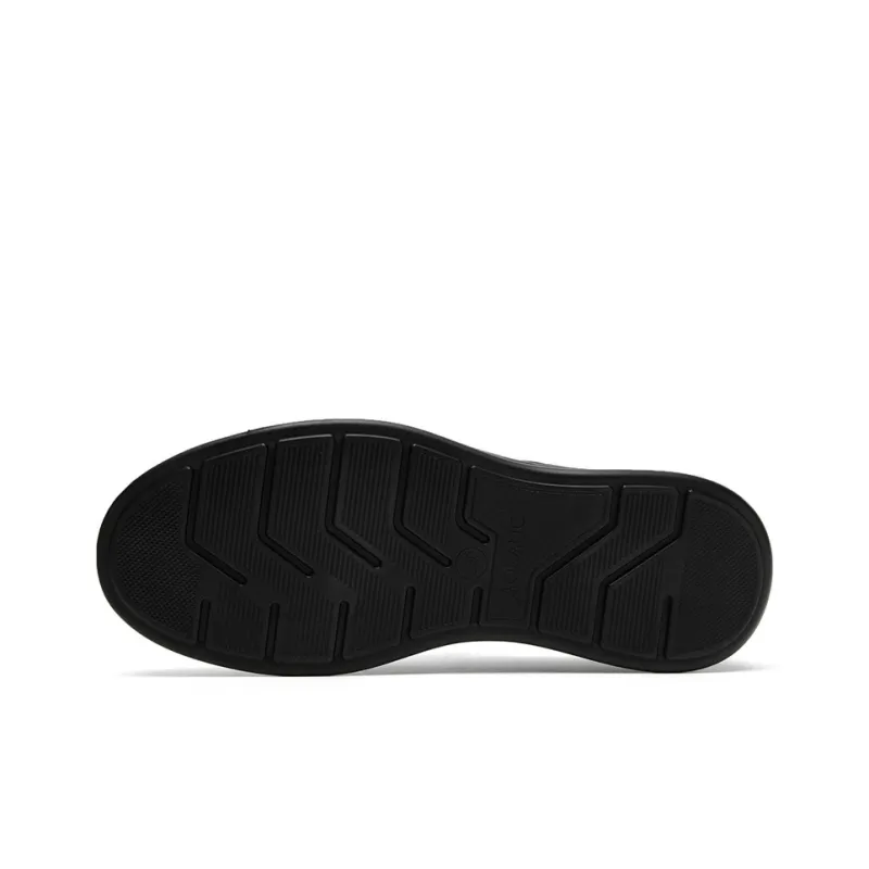 AOKANG Dress Shoes Men Low Top Black-4