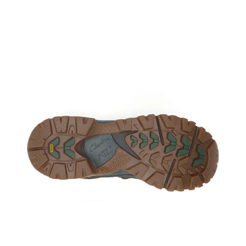 Clarks City Outdoor Collection Low Top Casual Shoes Men's Brown-4
