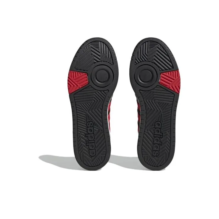 Hoops 3.0 Adidas Mid 'Black Scarlet'-4