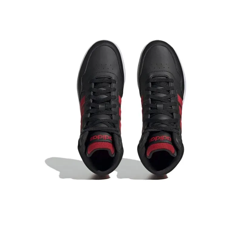 Hoops 3.0 Adidas Mid 'Black Scarlet'-3