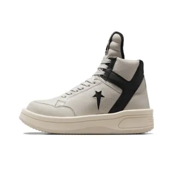 Turbowpn Rick Owens X Drkshdw Converse Mid 'Oyster Black'