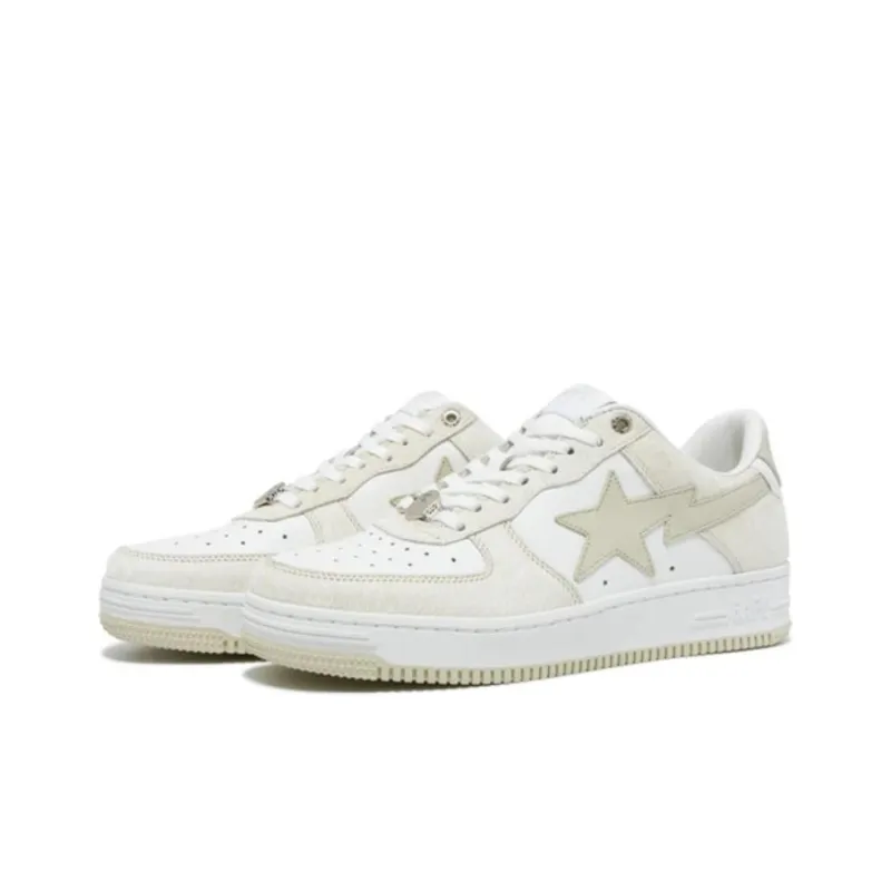 A BATHING APE STA Low Top Skateboard Shoes Men's Umber-2