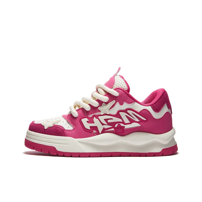 HUANG AIMIAO Square Toe Collection Low-Top Skateboard Shoes Unisex-15