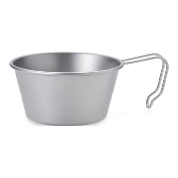 ZN ZANE ARTS Outdoor Water Equipment Water Container 201-300mL Titanium