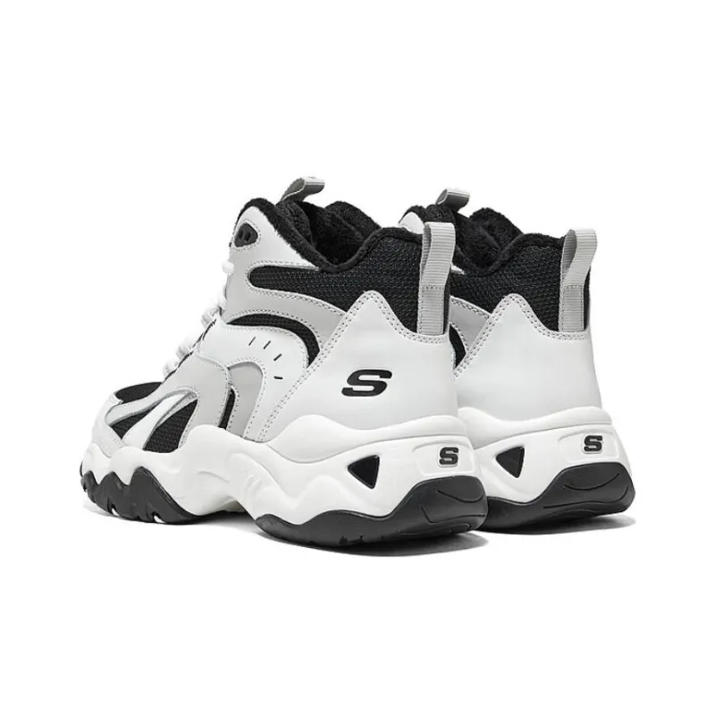 Skechers D'Lites Sneaker 'White Grey Black' Women's-4