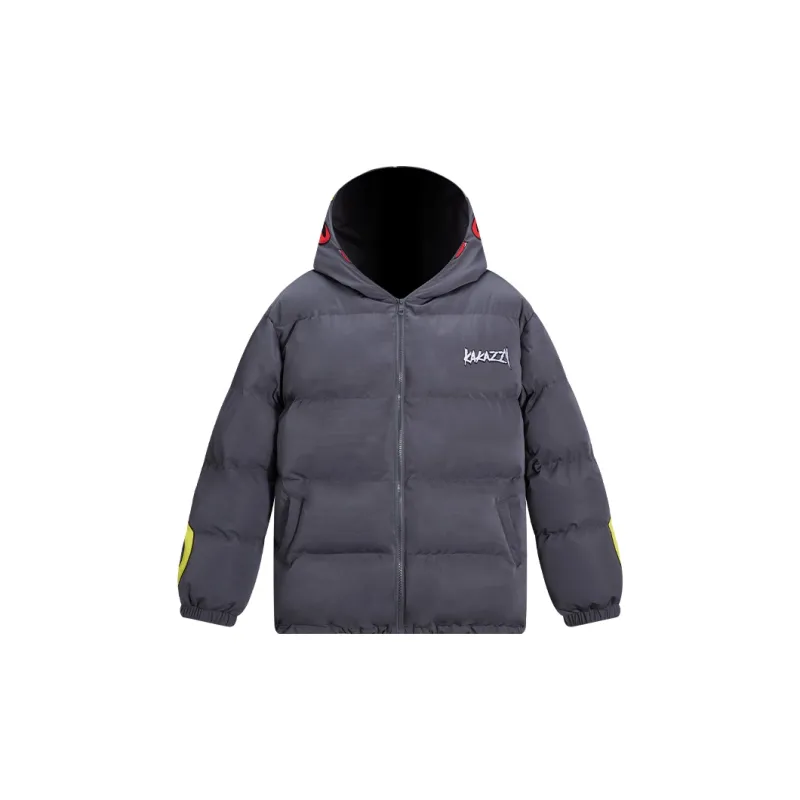 KAKAZZY Puffer Jacket Unisex Dark Gray-3