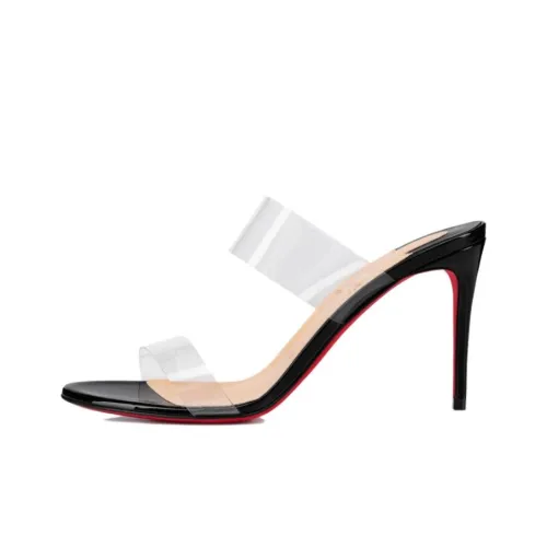 Christian Louboutin Slide Slippers Women's Black