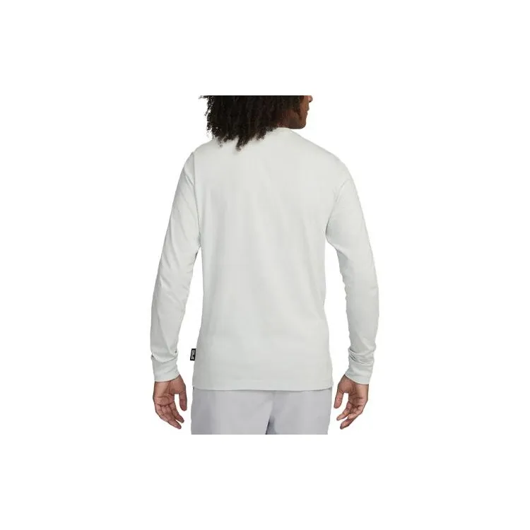 Nike T-Shirts Men Light Gray-1