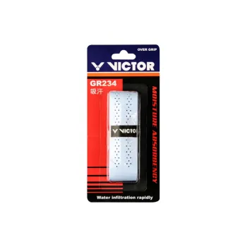VICTOR Badminton Grip Tape White Polyurethane, Keel Thin