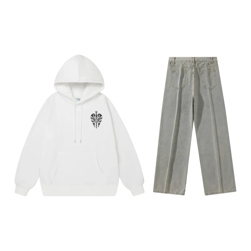 Jaslcs Sweatshirt Sets Unisex-4