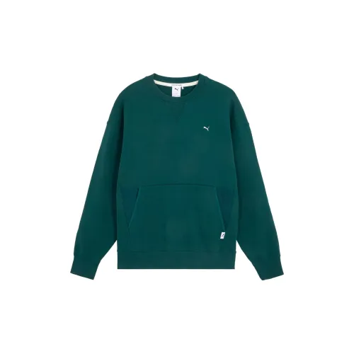 PUMA Sweatshirts Unisex Christmas Green