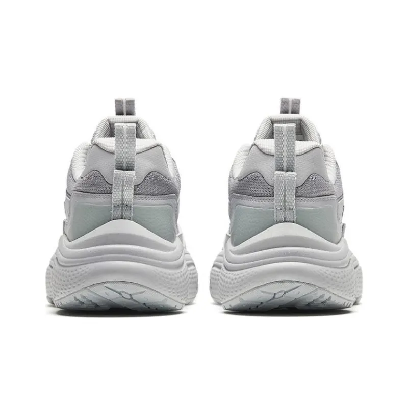 Anta Star Cushioning Breathable Low-Top Chunky Sneakers Men's Cloud Gray-3