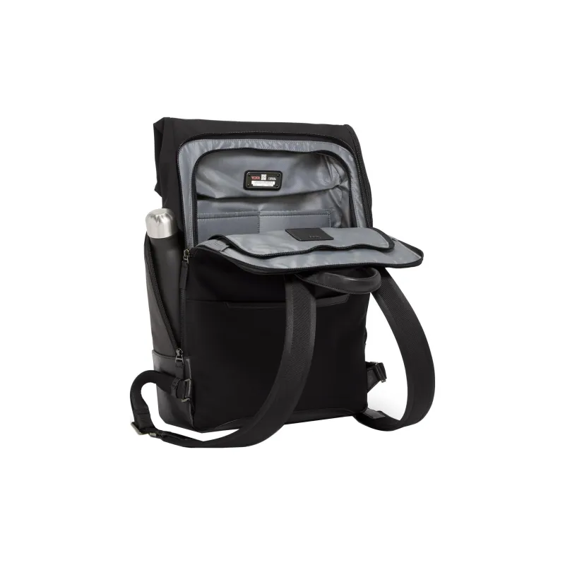 TUMI Nylon Backpack Tubas Men's Black-4