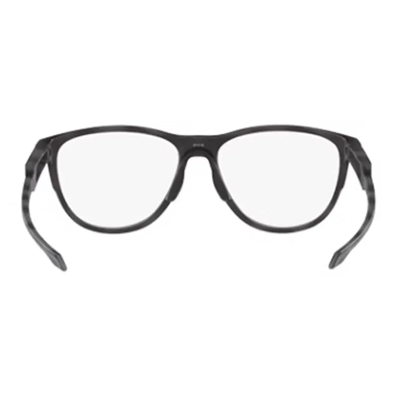 Oakley Plate Frame Irregular Shape Optical Glasses Men's Black-2